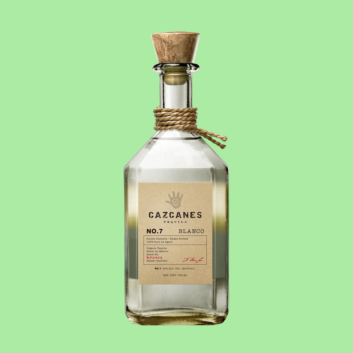 Cazcanes No.7 Blanco