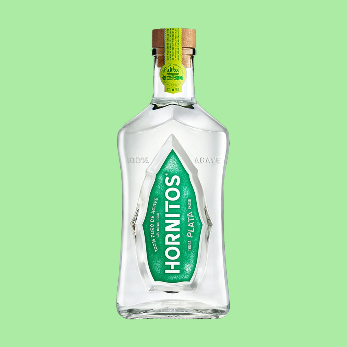 Hornitos Plata Tequila (1.75 L)