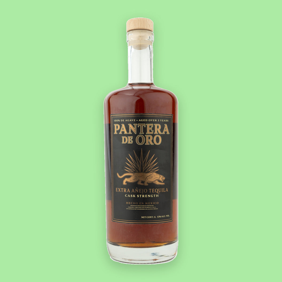 Pantera De Oro Extra Añejo Tequila (1 Liter)