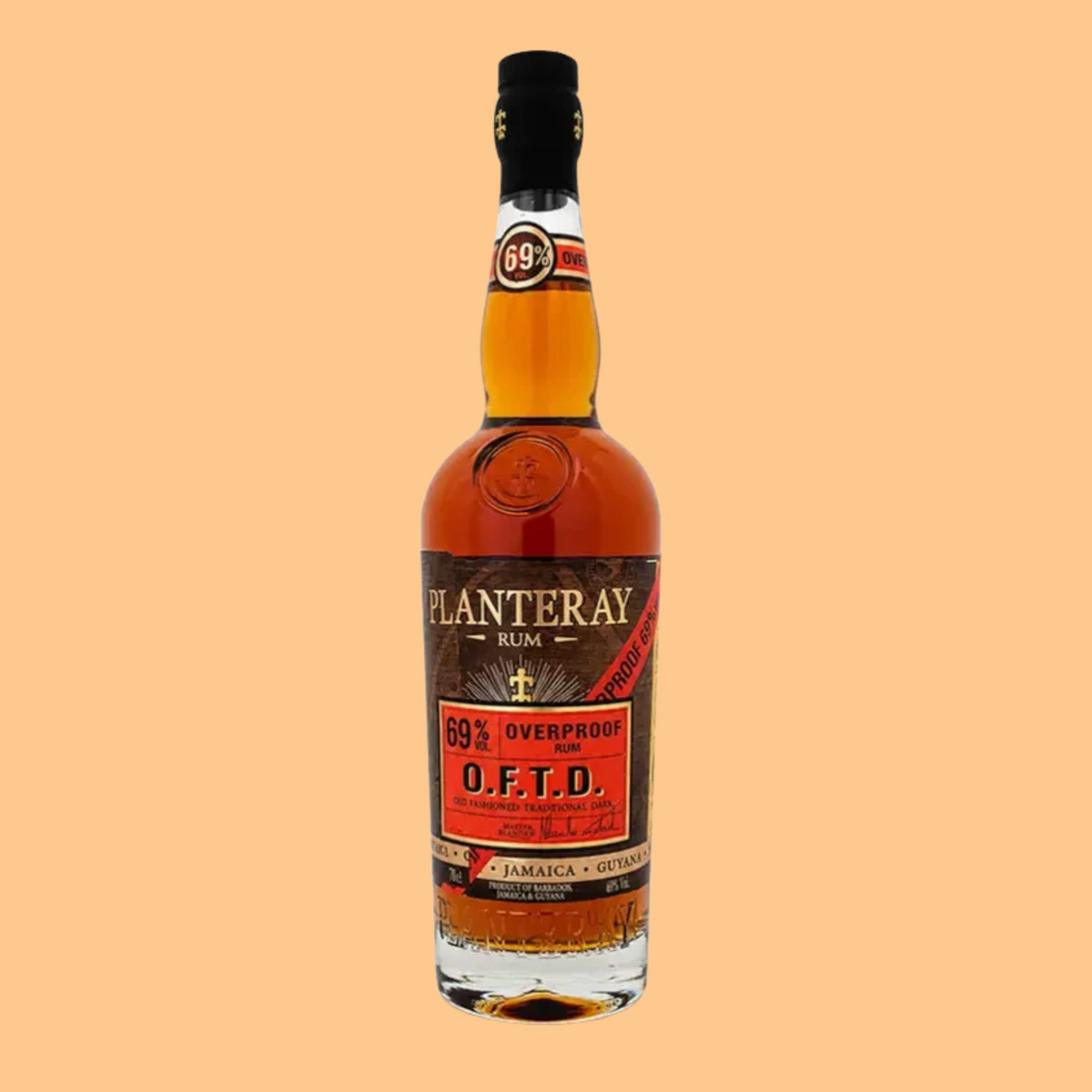 Planteray Over Proof 69 % Artisanal Rum O.F.T.D