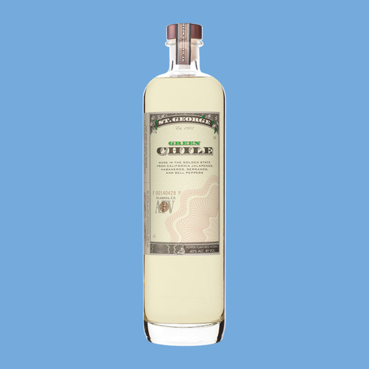 St George Green Chile Vodka
