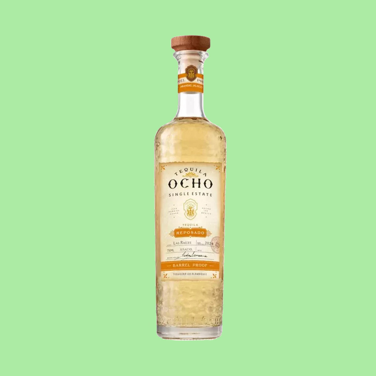 Tequila Ocho Reposado 'La Mesa' Barrel Proof