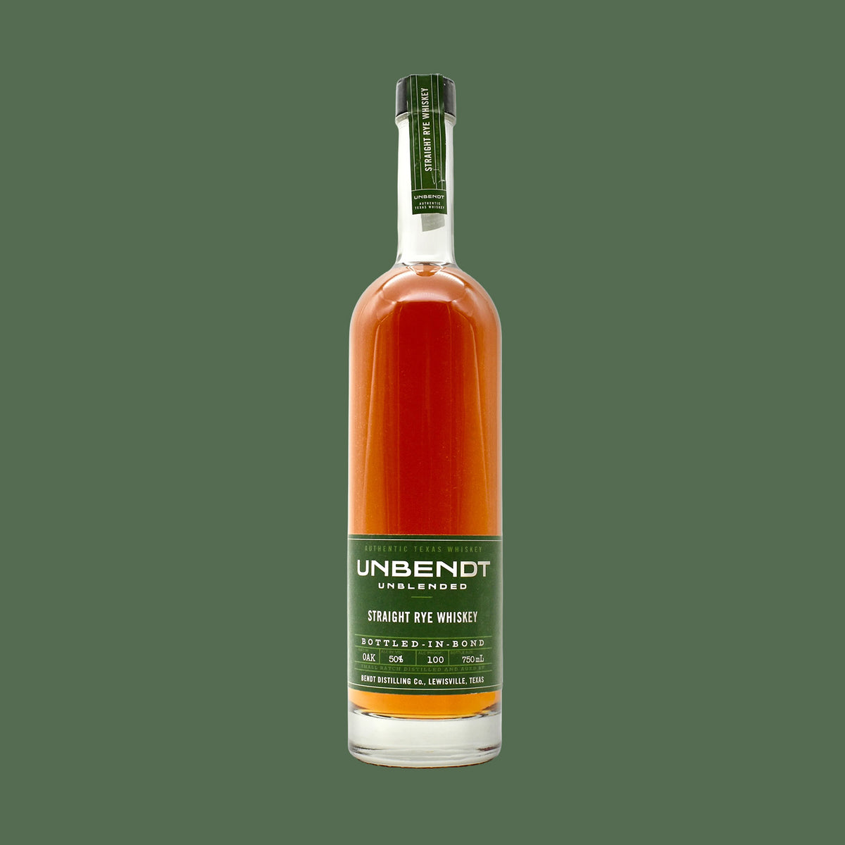 UnBendt Bottled-in-Bond Rye