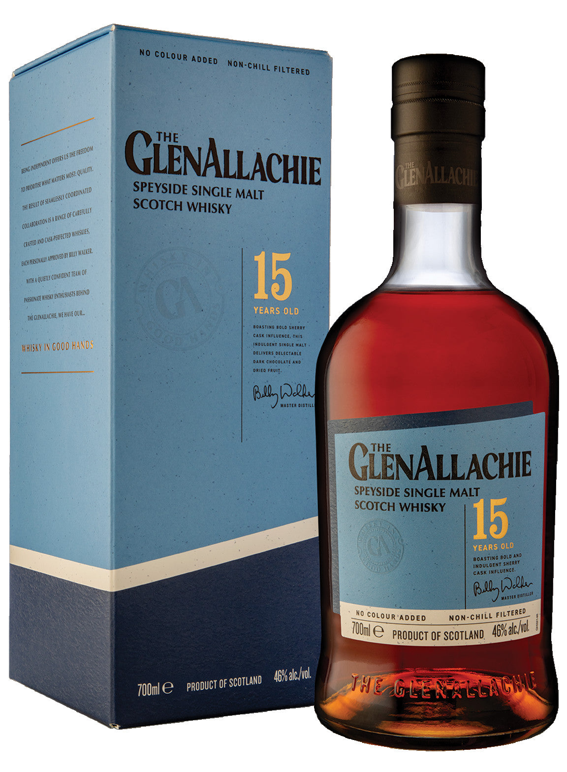 GlenAllachie 15 Year Single Malt Scotch 700ml